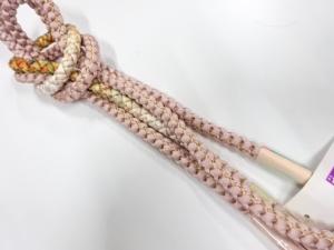 未使用品　正絹　手組帯締め